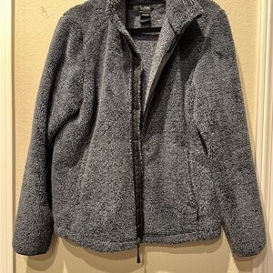 North Face Osito Women's Gray Fleece Jacket Never Worn Large
